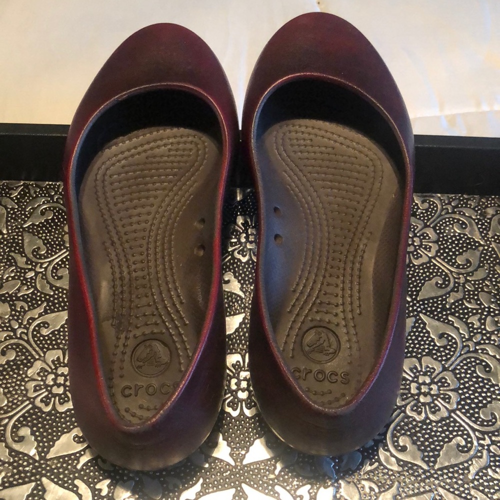 Ladies slip on Crocs